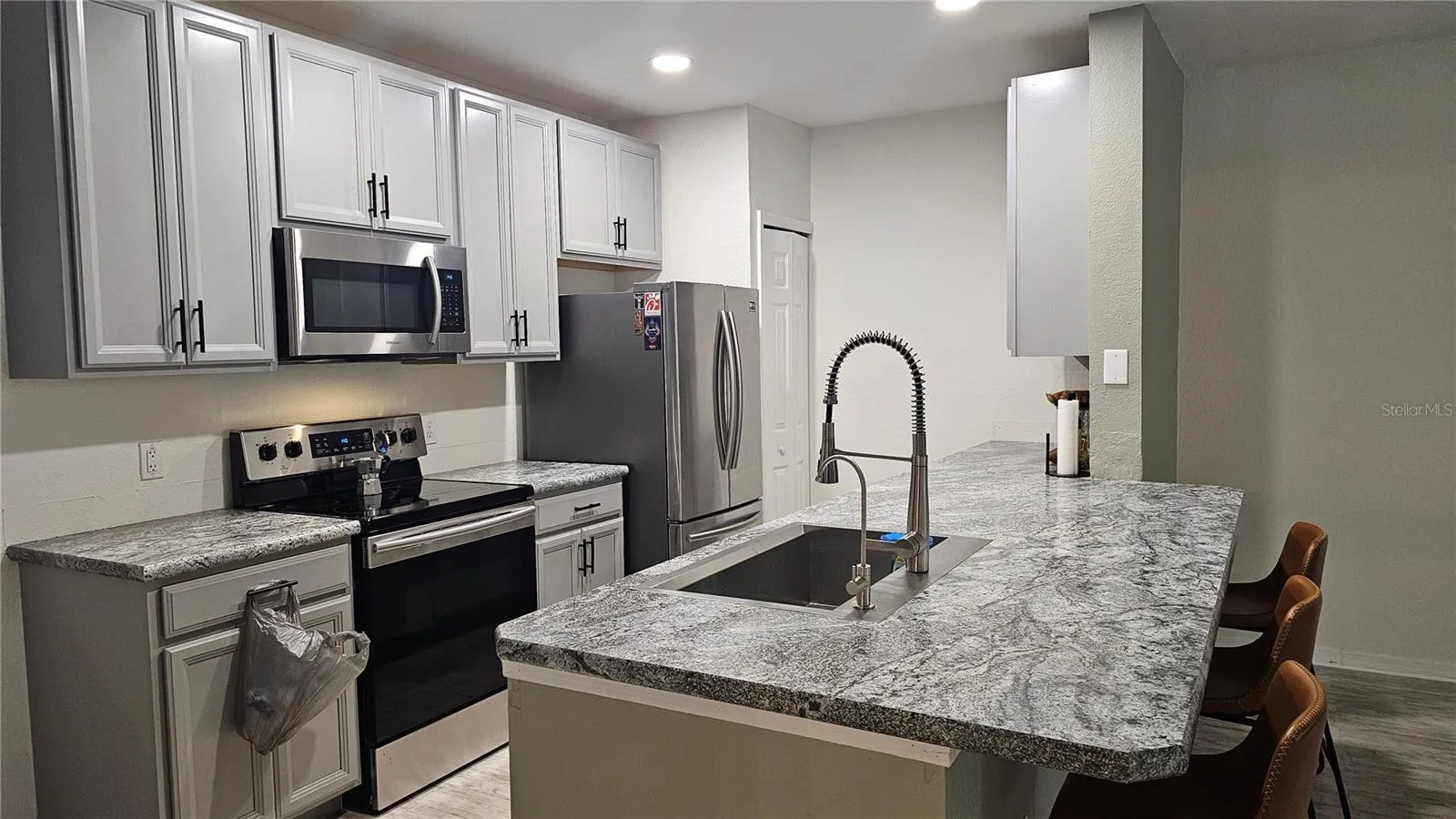 Remodeled kitchen