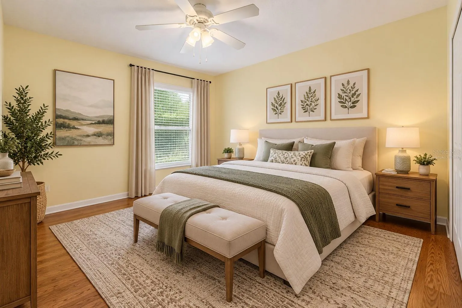 Bedroom #4 - virtually staged