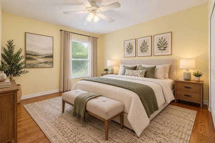 Bedroom #4 - virtually staged