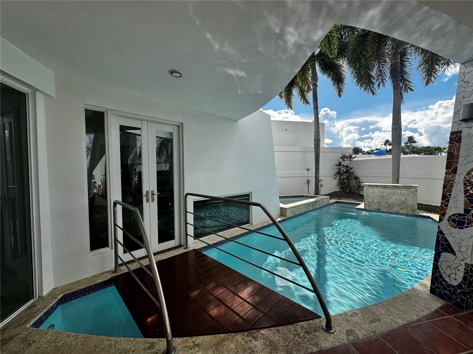 Pool area