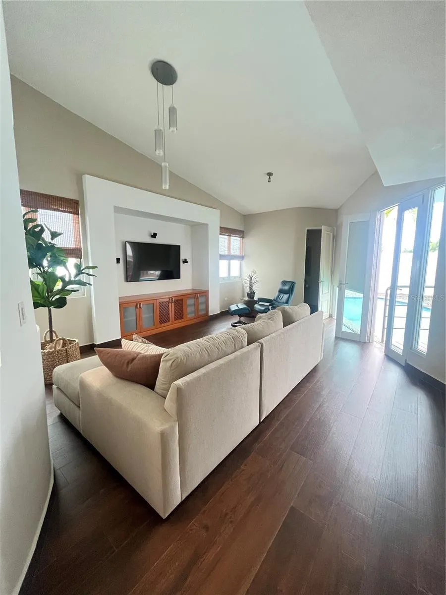 Family Room furnished