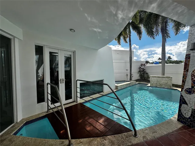 Pool area