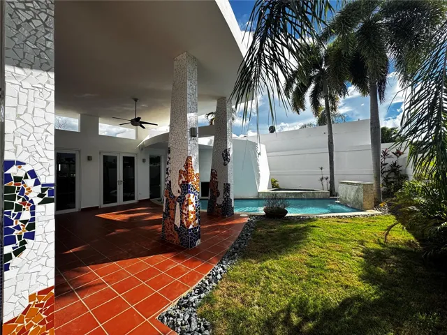Terrace and Pool