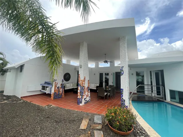 Terrace and Pool area