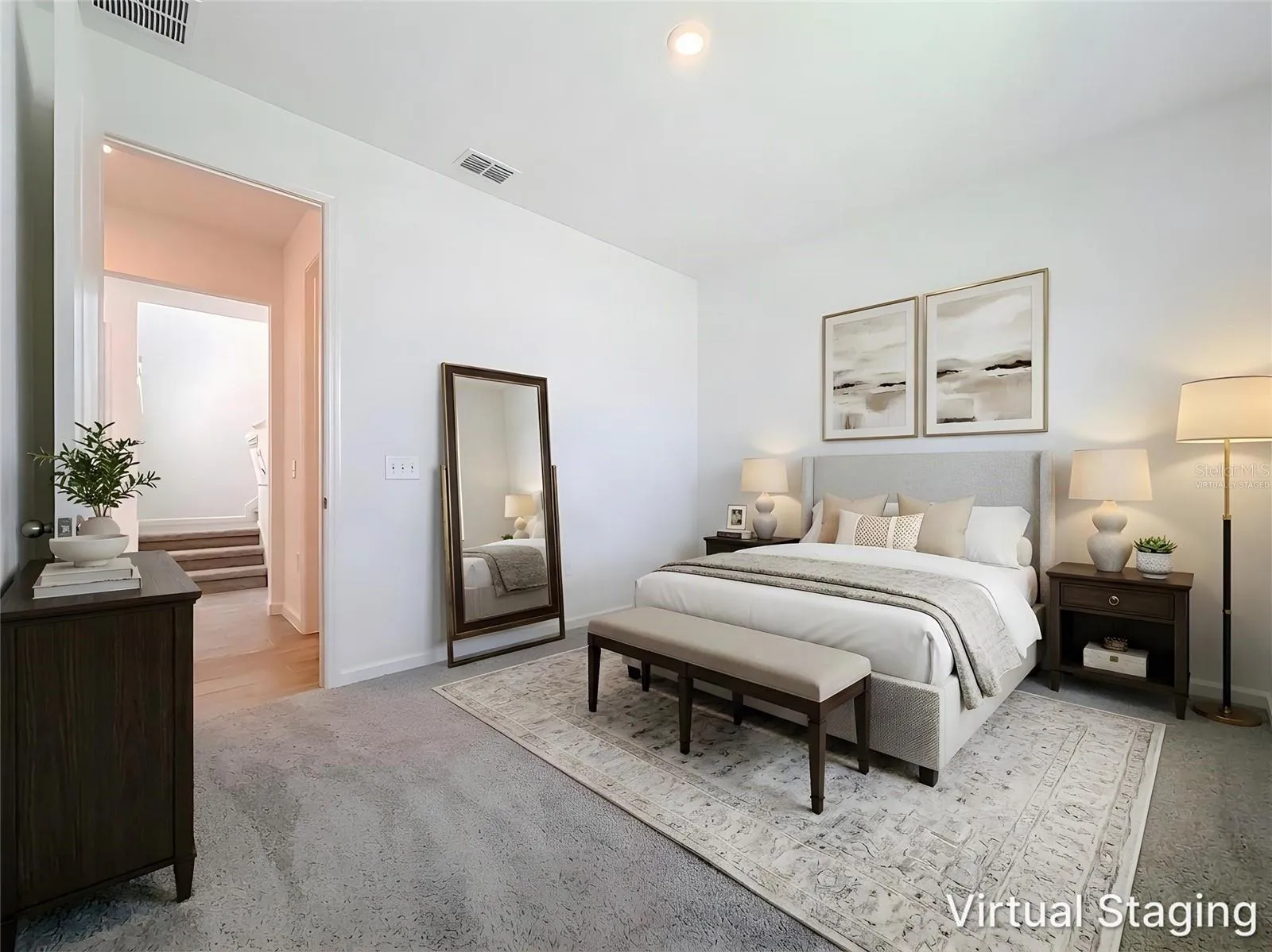 Bedroom 4- Virtually Staged