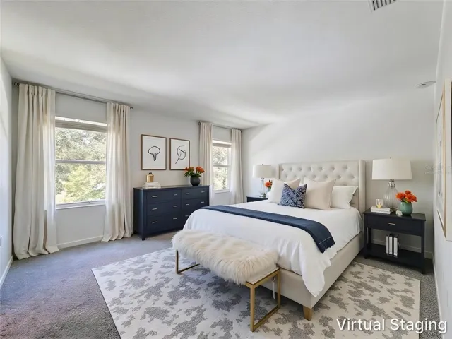 Primary Bedroom- Virtually Staged