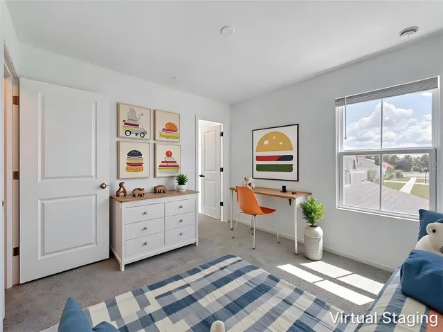 Bedroom 2 - Virtually Staged
