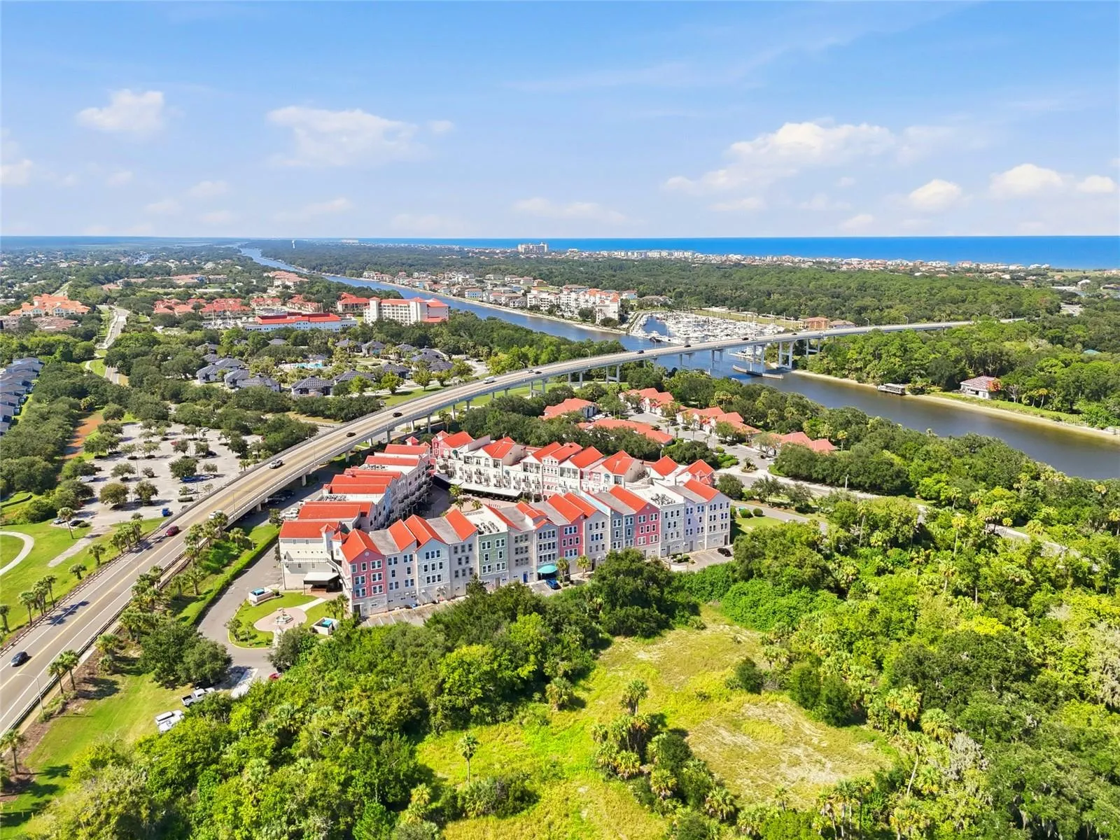 European Village- Home to Residence 418B, across from the Intracoastal Waterway and approximately a 5-minute drive to the Atlantic Ocean.