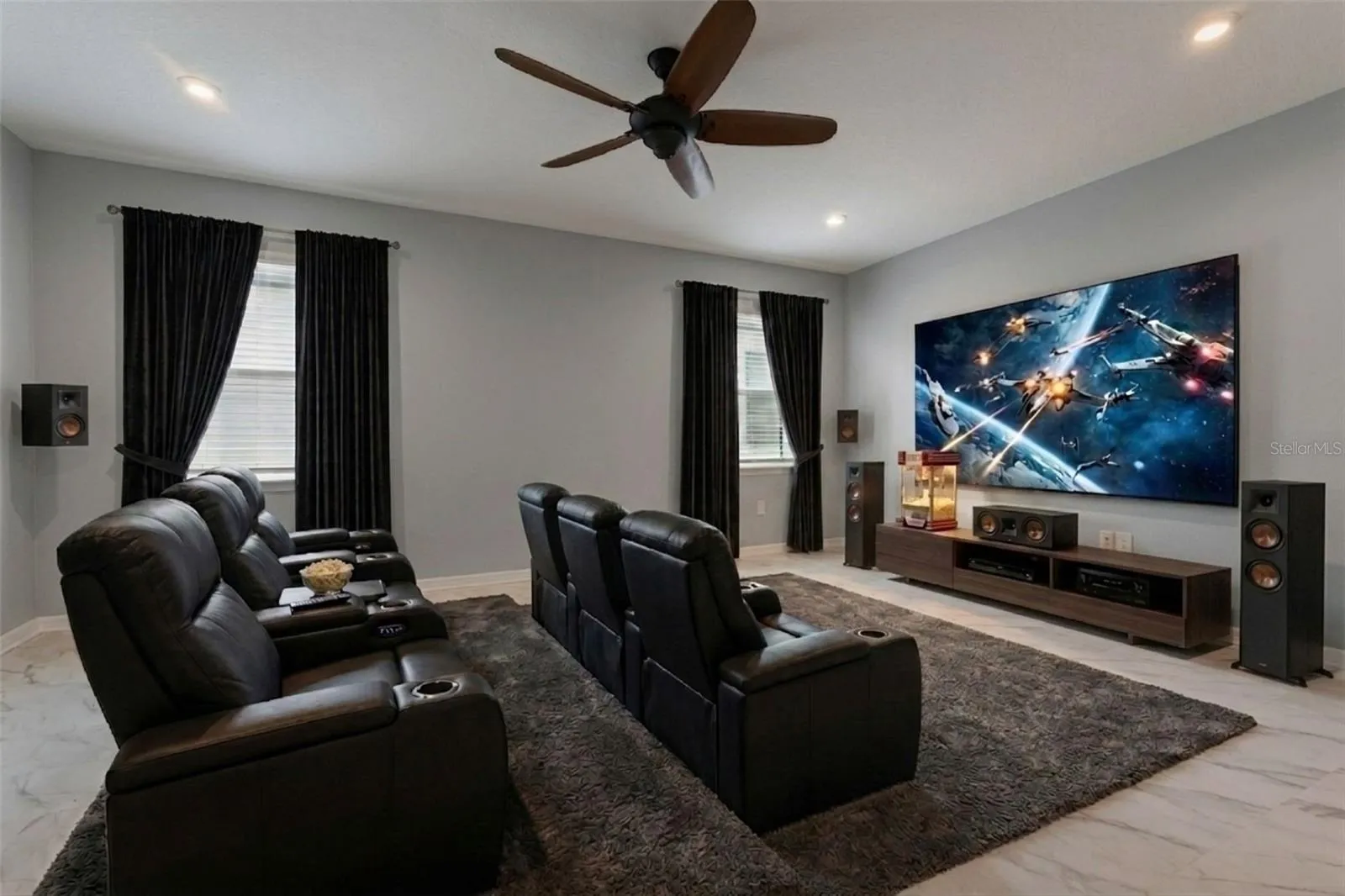 Bonus Room could be a home theater or game room