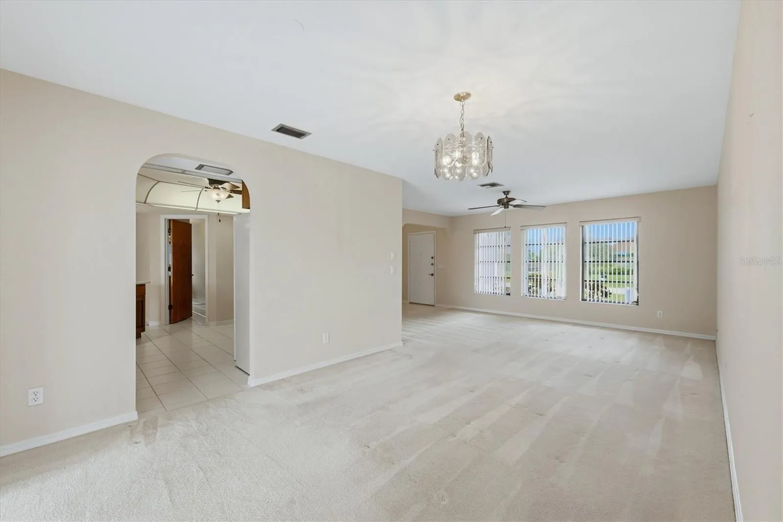 Dining Area into living room