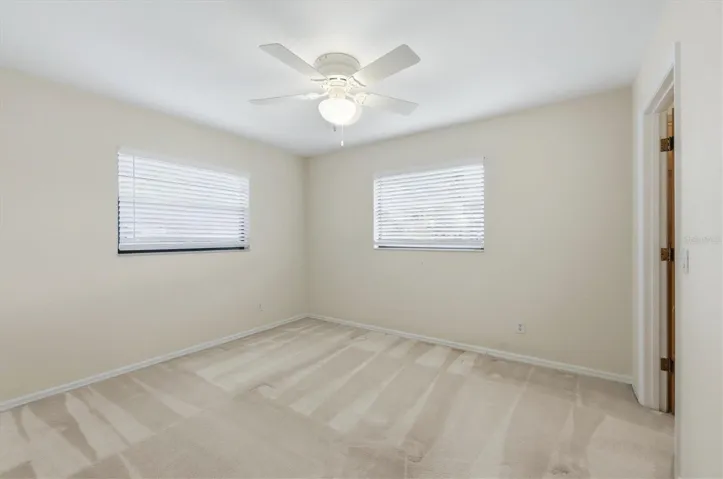 Bedroom 3 with walk in closet