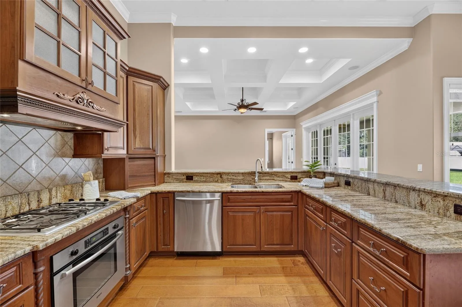 Lots of Counter Space and Cabinets
