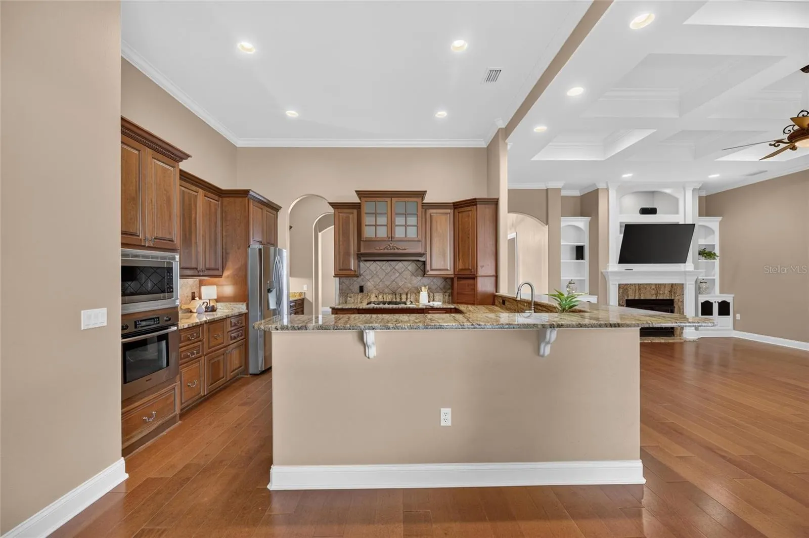 Breakfast nook area