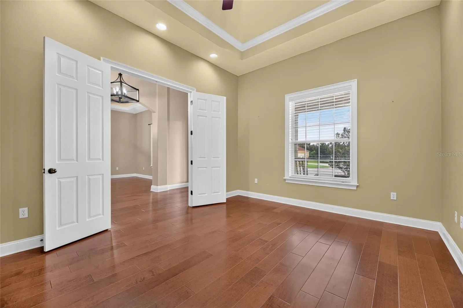 Office or Den Space with double doors