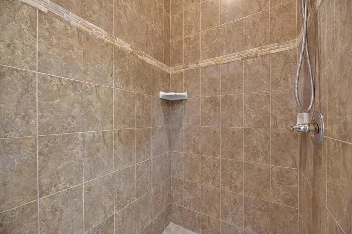 Huge Walk in Shower