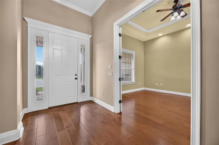 Office or Den when you first walk in off the foyer