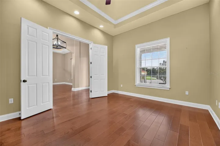 Office or Den Space with double doors