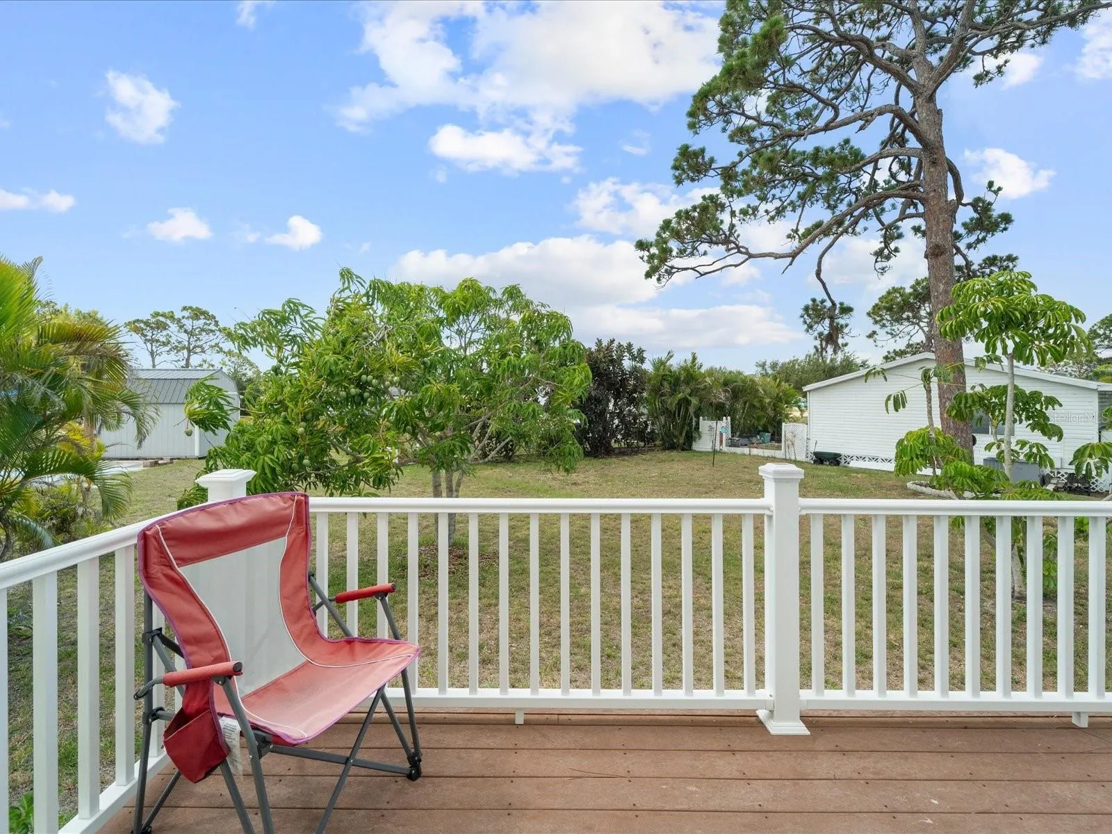 Back deck
