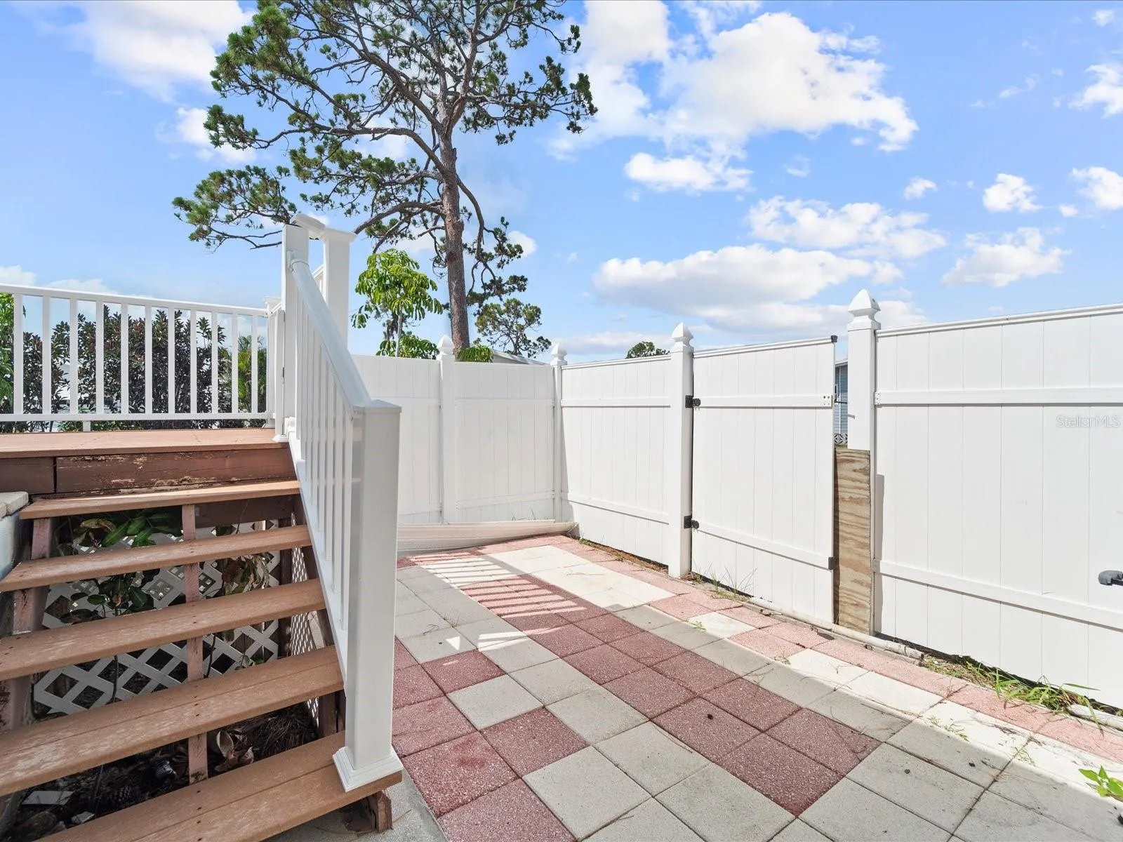 Back patio