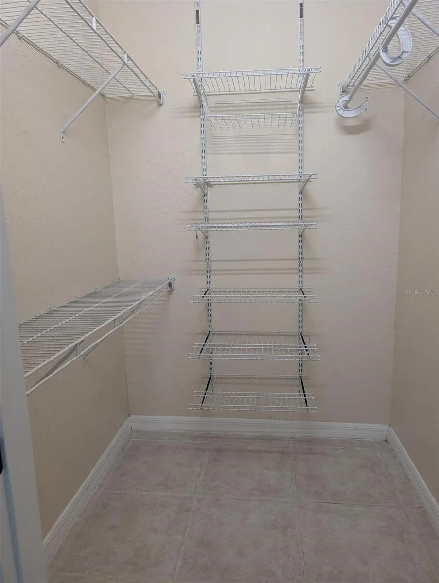 Primary Walk in Closet