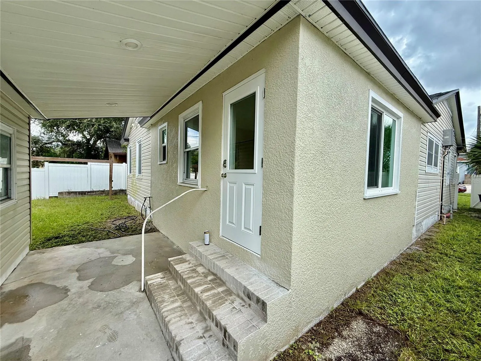 Breezeway from garage