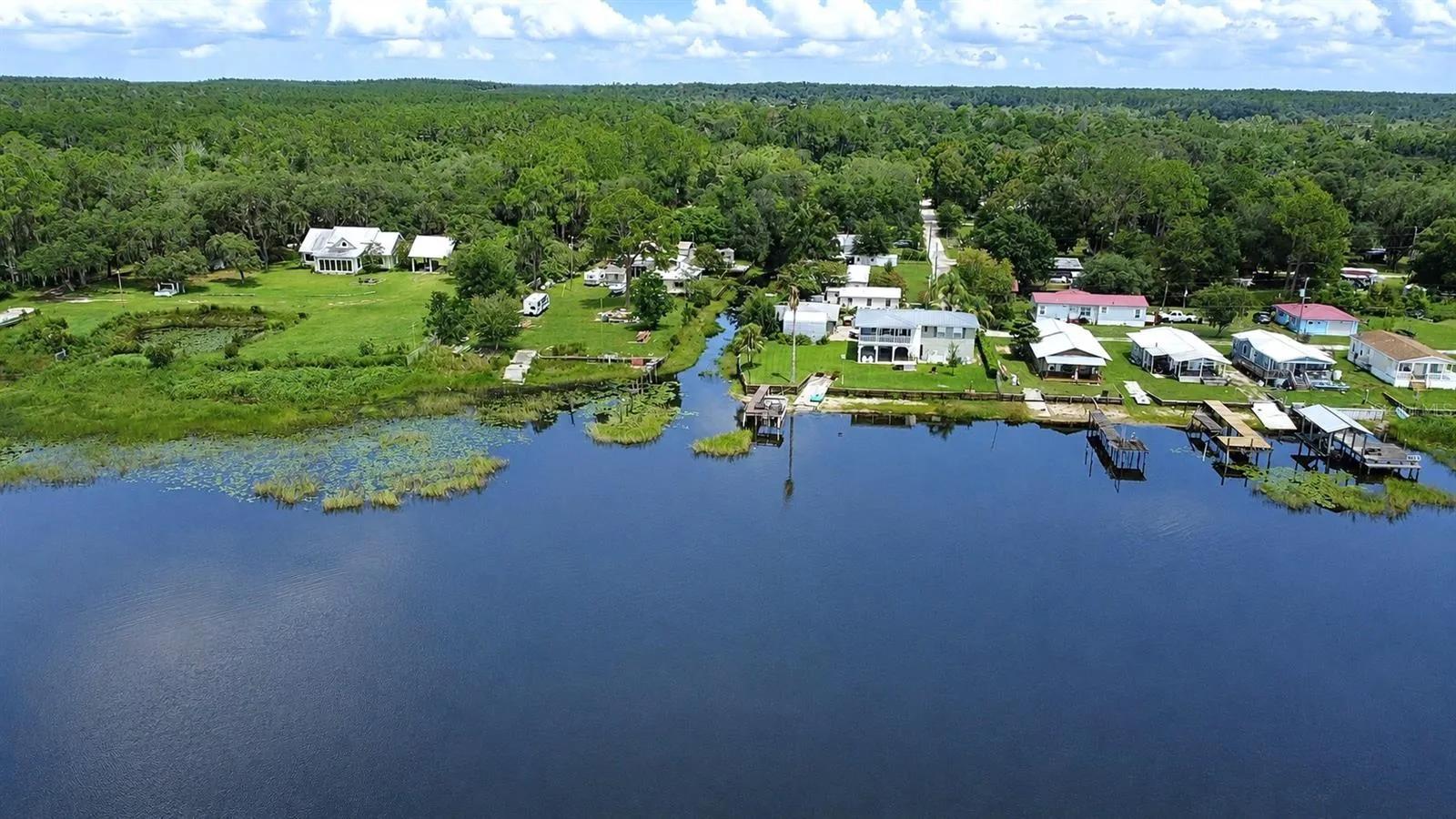 View of Canal From Lake
