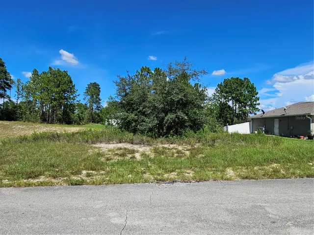 Standing in front facing lot