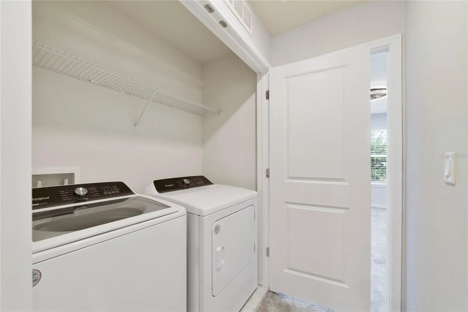 Second floor laundry