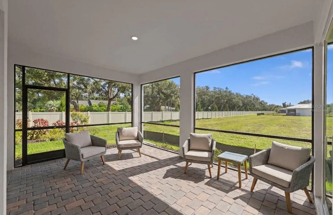 Virtually staged, of actual home.