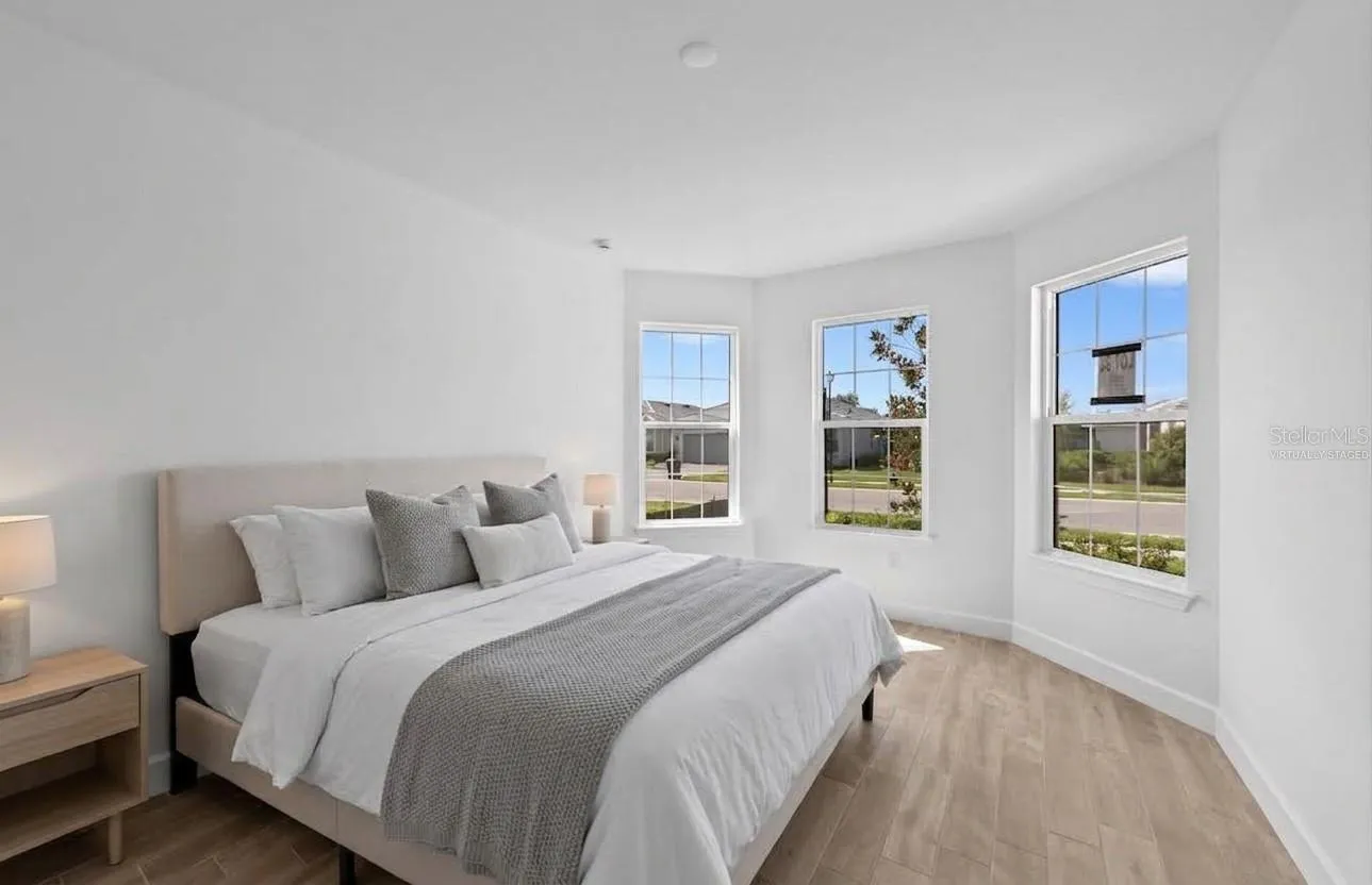 Virtually staged, of actual home.