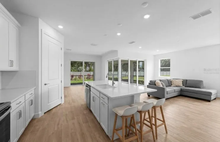 Virtually staged, of actual home.