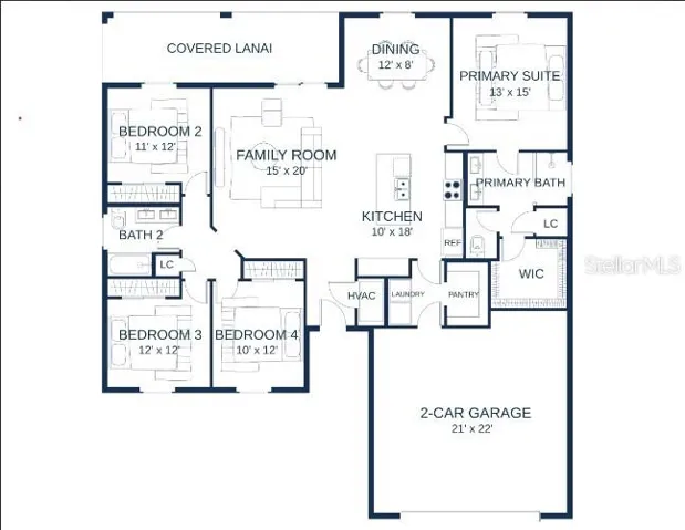 Heron X Floorplan