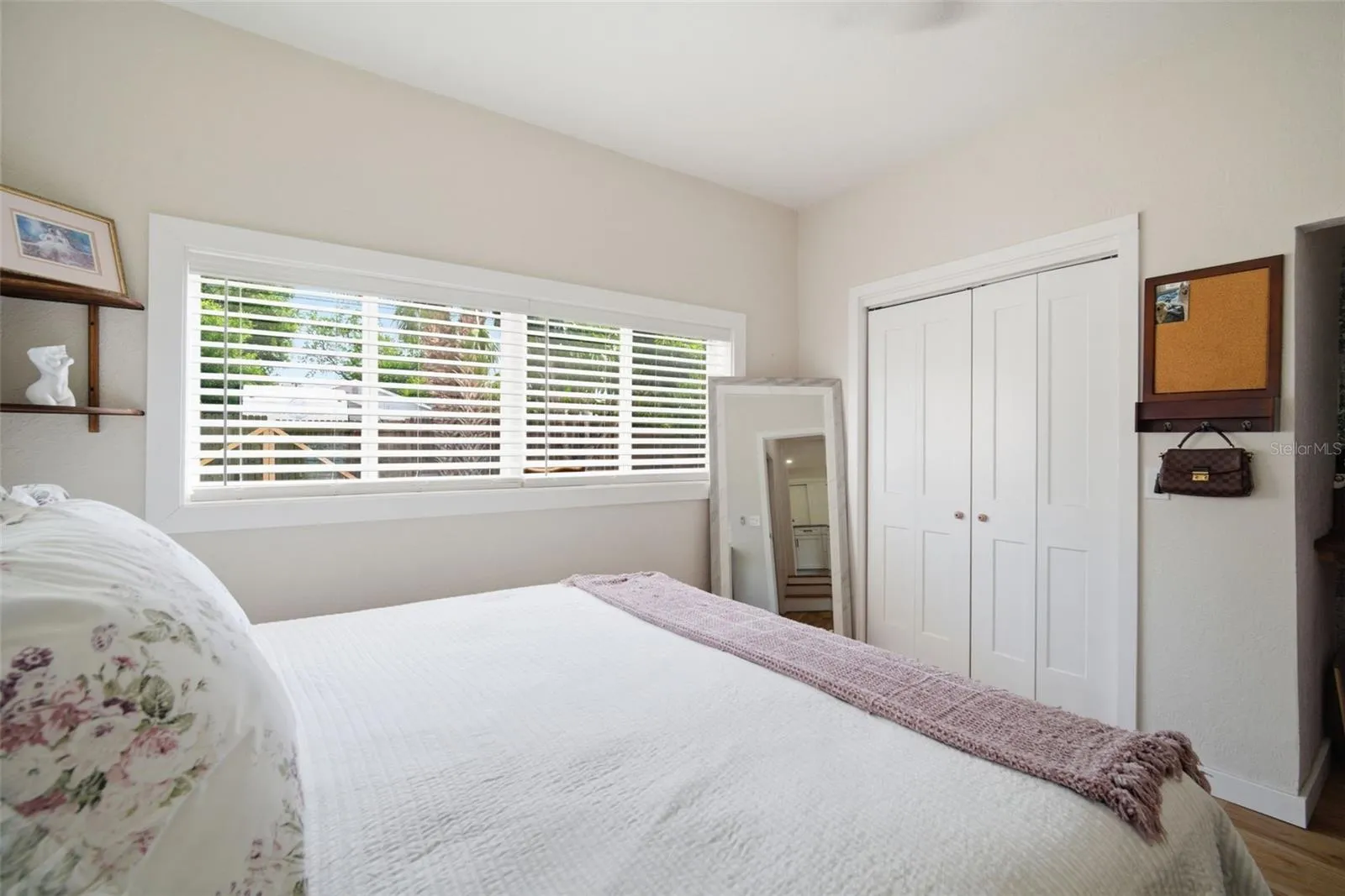 Master Suite in unit 2 (Rear of home). The Garage Conversion.