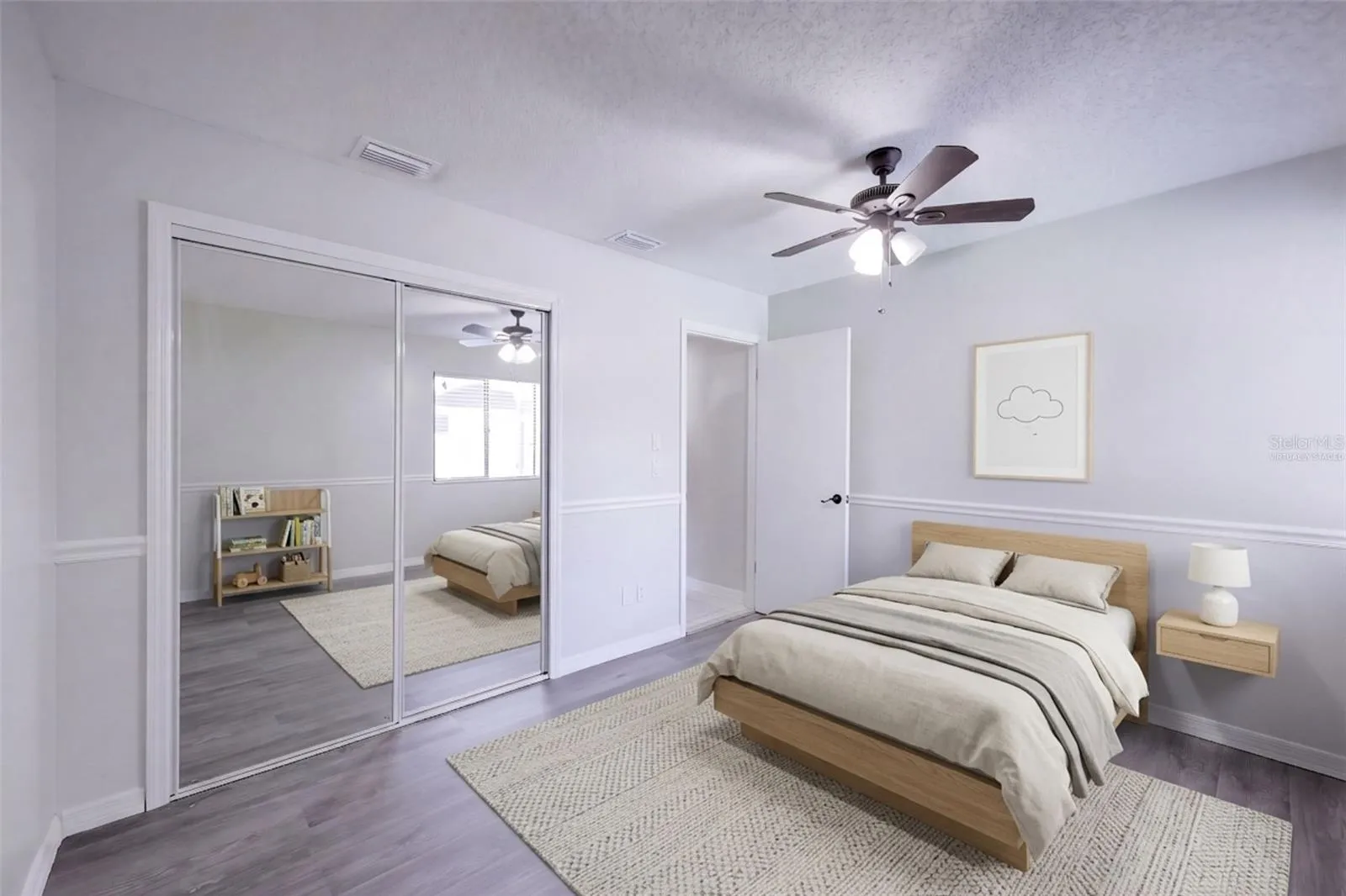 Bedroom #4 - Virtually Staged