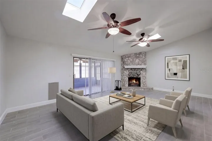 Family Room - Virtually Staged