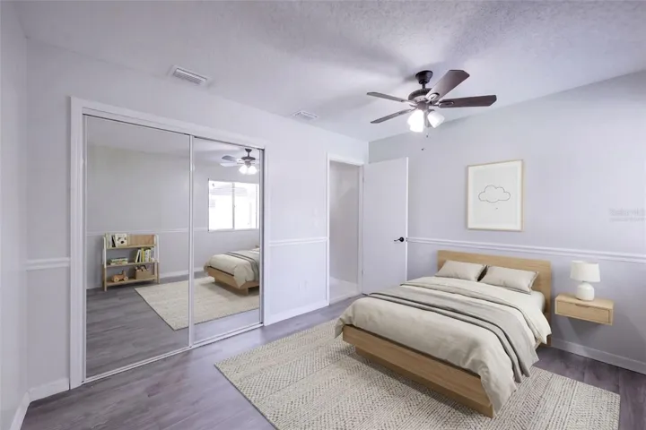 Bedroom #4 - Virtually Staged