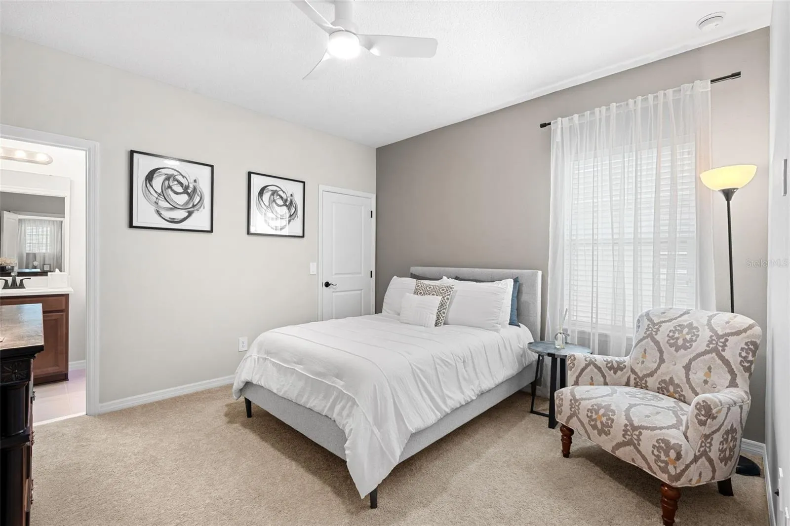 Guest bedroom suite.