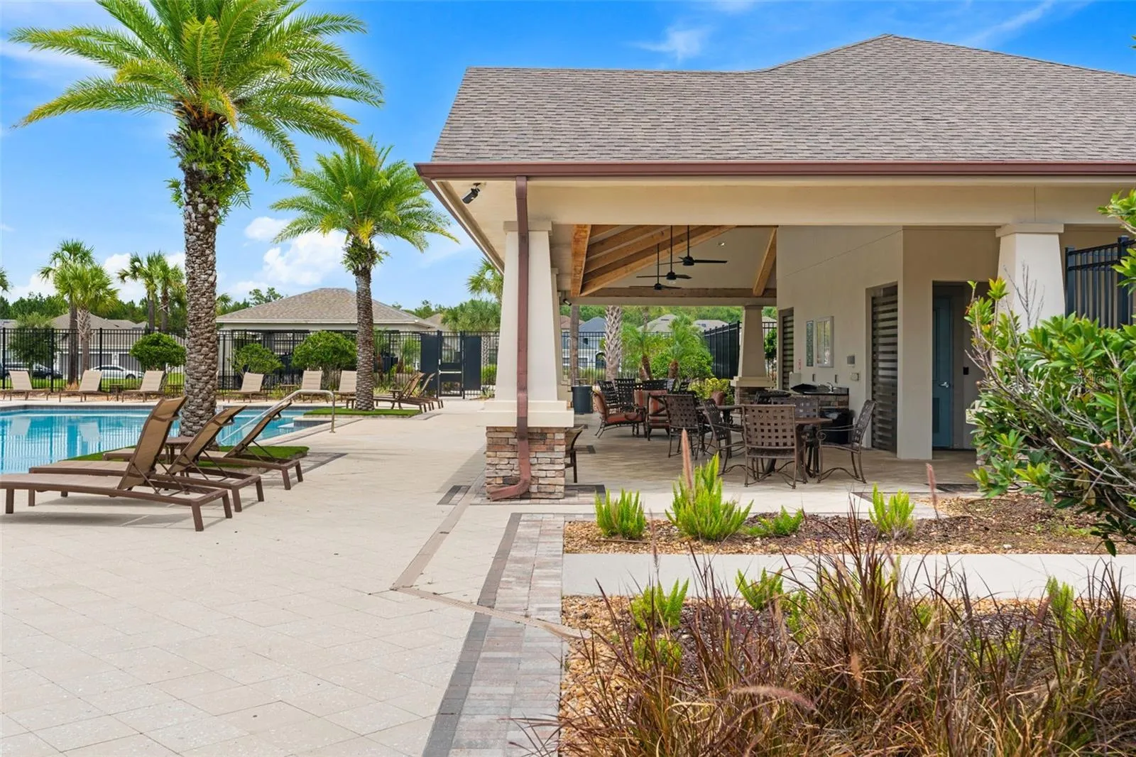 Poolside Seating.