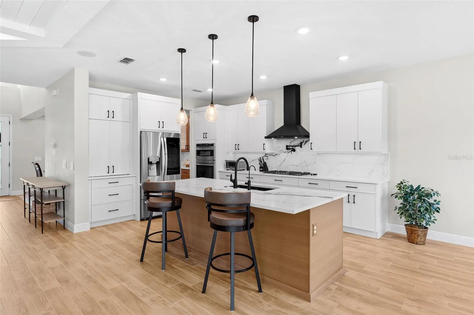 Upgraded chef's kitchen.
