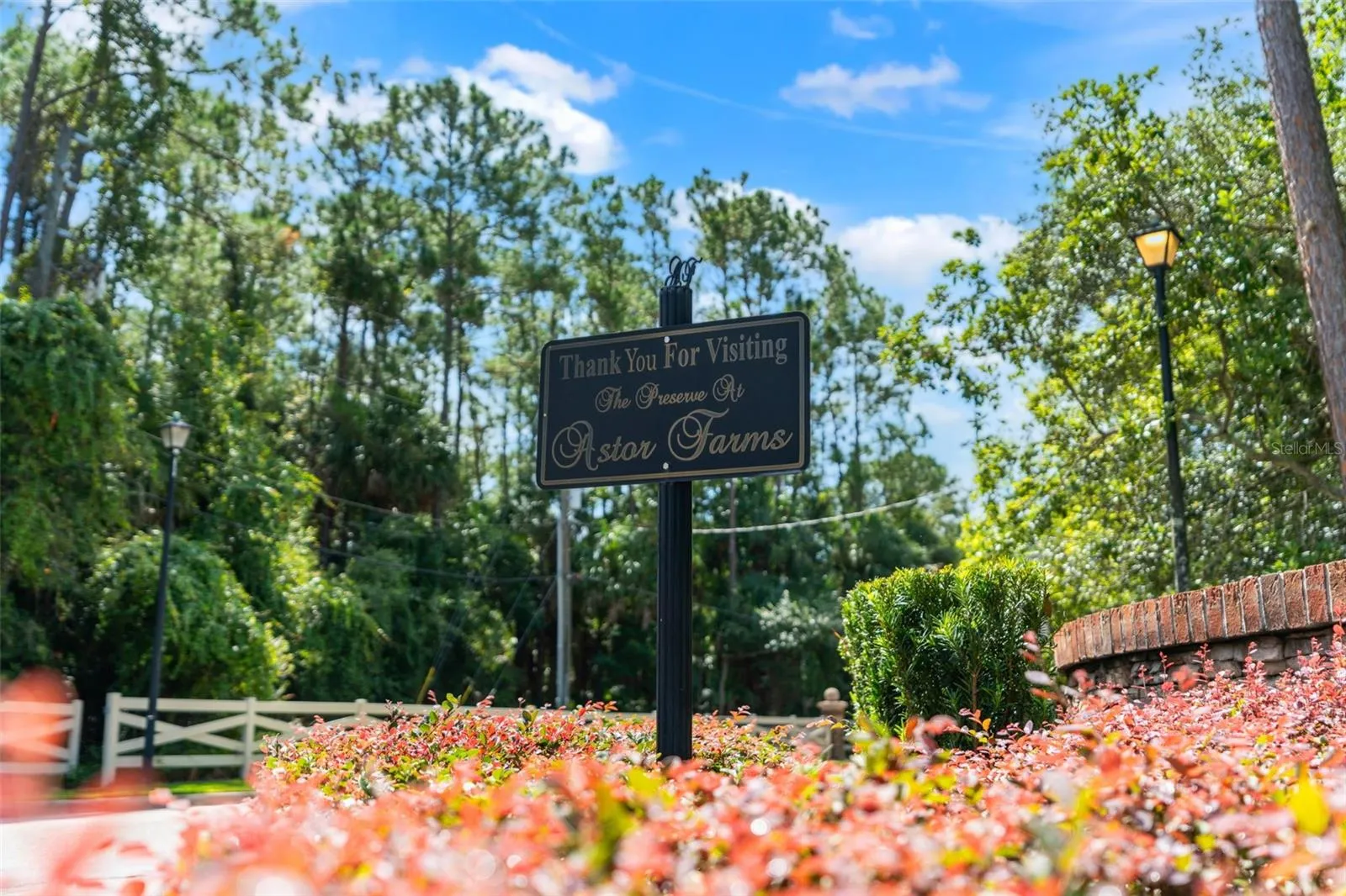 Astor Farms is a desirable gated community in west Sanford, Florida, known for its spacious luxury homes and peaceful natural setting.