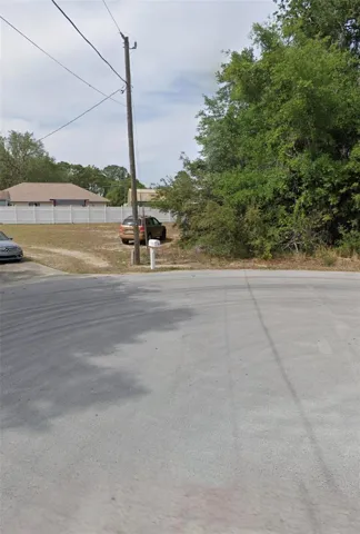 Left Side of Lot