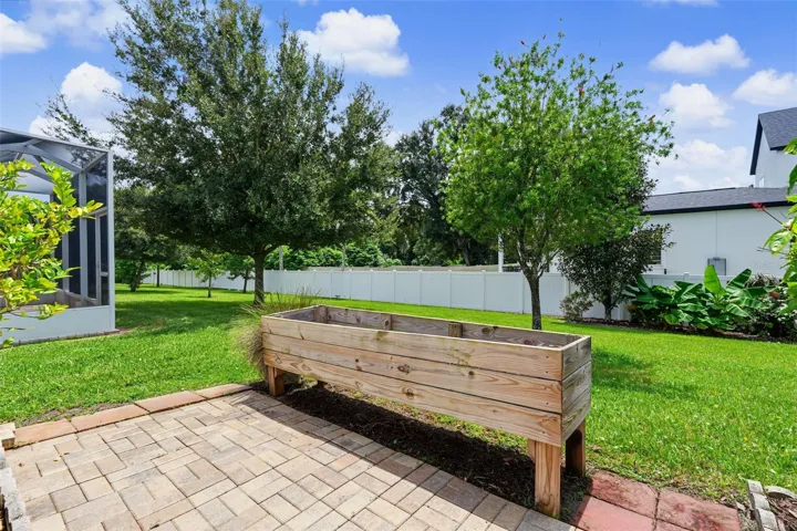 Backyard Garden Area