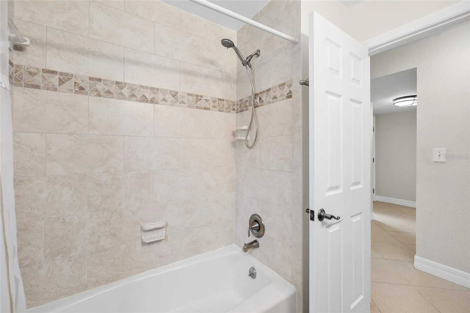 Hallway bathroom