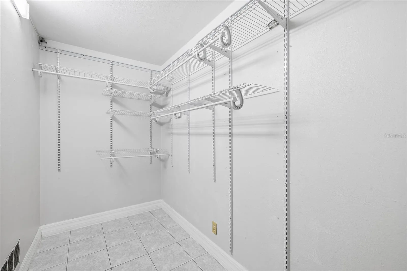 Huge walk-in closet in bedroom 2