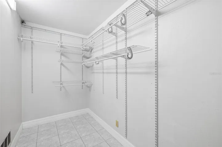 Huge walk-in closet in bedroom 2
