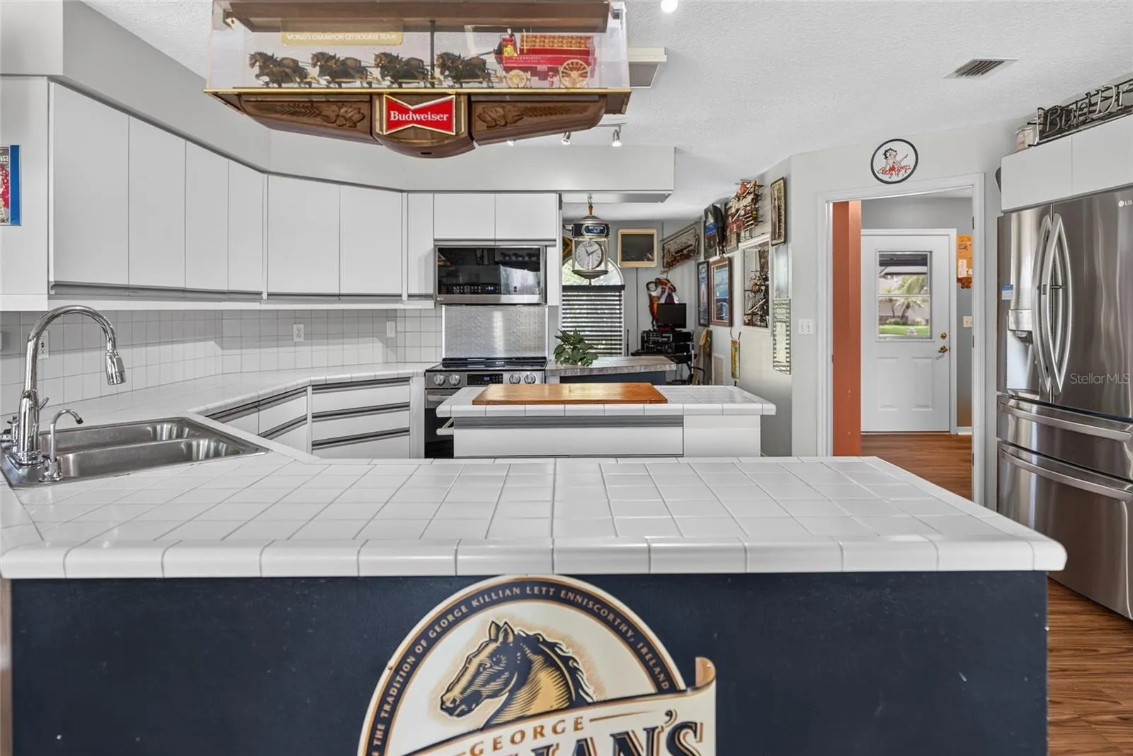 Kitchen with new appliances