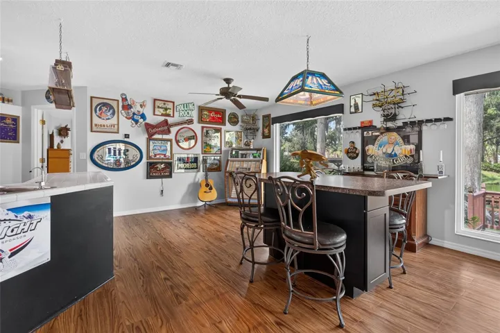 Living and dining area