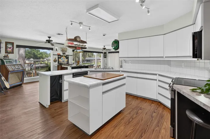 Kitchen with new appliances