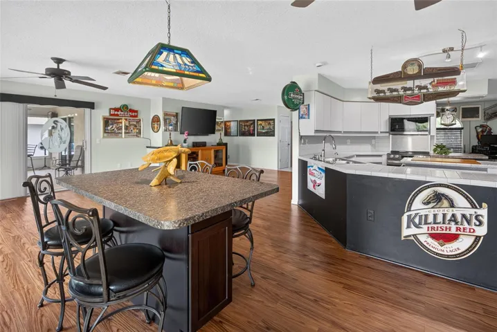 Living and dining area