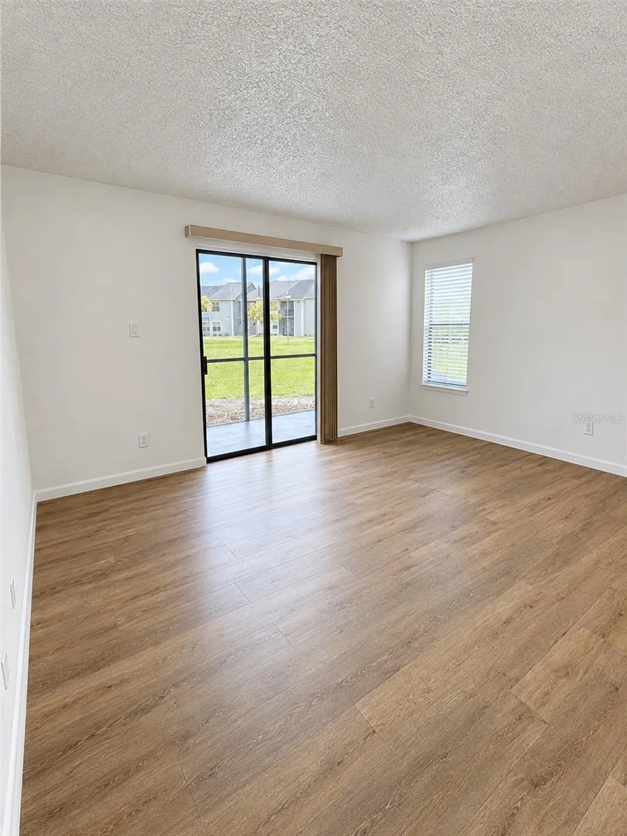 Living Room & Patio View